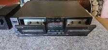 Nikko ND100W lecteur cassette double stereo retro - Photo 2