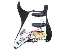 Musiclily 11 Hole SSH Prewired Humbuckers Loaded Pickguard Set - Photo 3