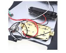 Musiclily 11 Hole SSH Prewired Humbuckers Loaded Pickguard Set - Photo 5