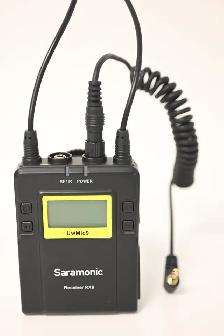 Saramonic UwMic9 DTLK - Dual TX LAV Wireless Mic Used Good - Photo 5