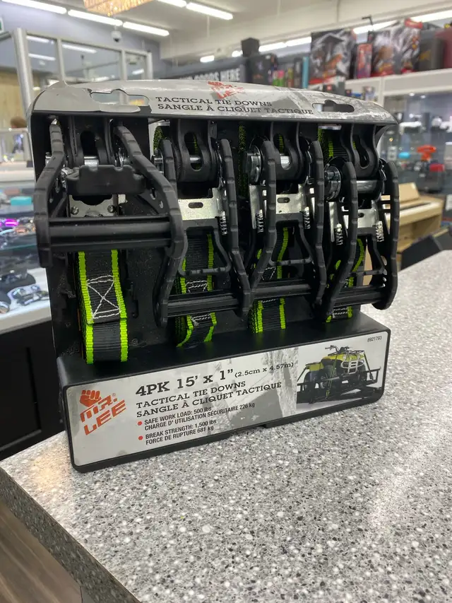 Mr Lee 4 Pack Tactical Tie Down Straps