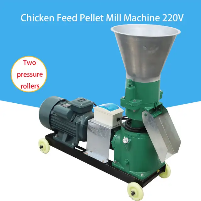 Promotion 3mm 2 Roller Animal Feed Pellet Mill 239195