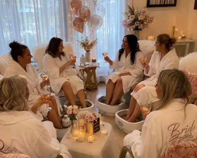 IN-HOME GROUP SPA PARTIES! MANI-PEDI, MASSAGE, FACIAL, WRAPS