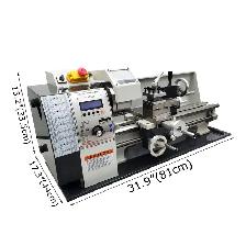 Promotion RC-210E Electronic Pulse Metal Lathe 8'16' 028359 - Photo 2