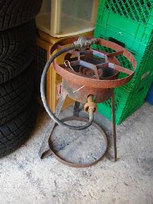 old propane outdoor stove