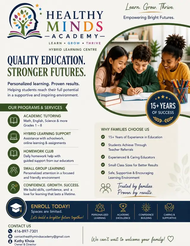 Homework club and enrichment programs