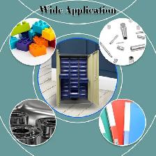 30 Large Drawers Parts Cabinet with Doors and Lock 054559 - Photo 8