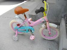 girls bike with training wheels