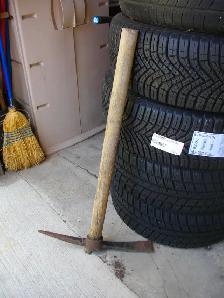 vintage pick axe