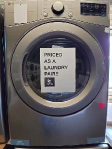 LG '27' Graphite Front Load Washer & Dryer Set on Sale‼️ - Photo 4