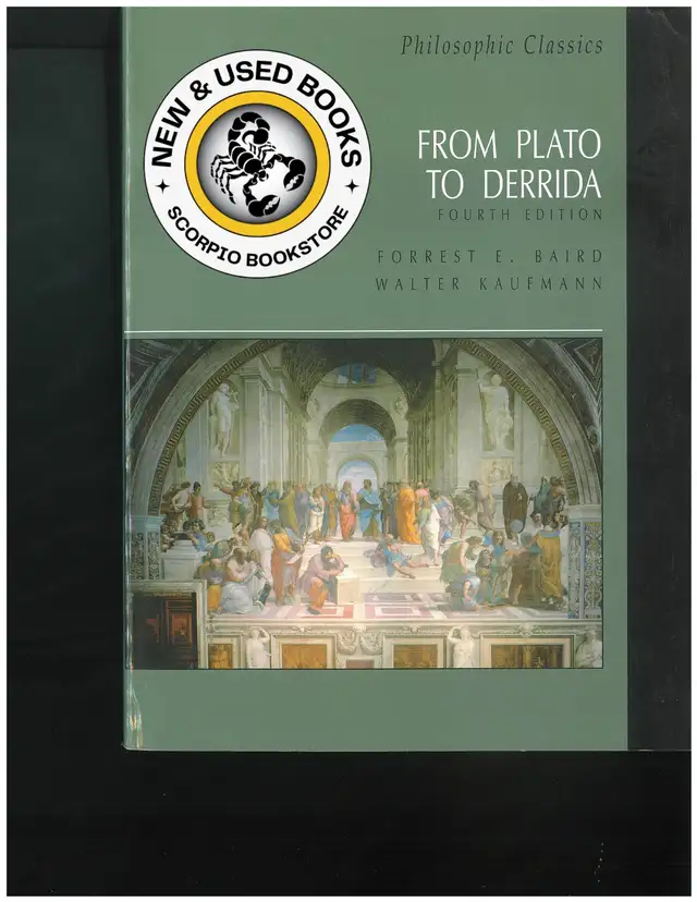 Philosophic Classics 4E by Forrest E. Baird 9780130485618