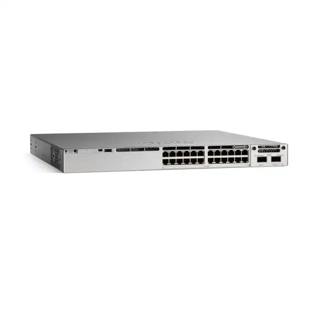 Used Cisco Catalyst C9300-24T-E 24-Port Gigabit Switch
