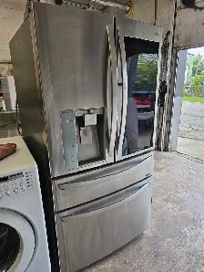 LG REFRIGERATOR 36'