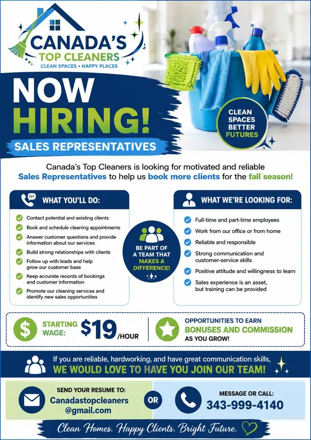 We HIRING