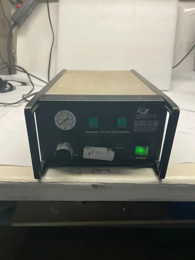 Hans Rudolph Manual Valve Switching Controller