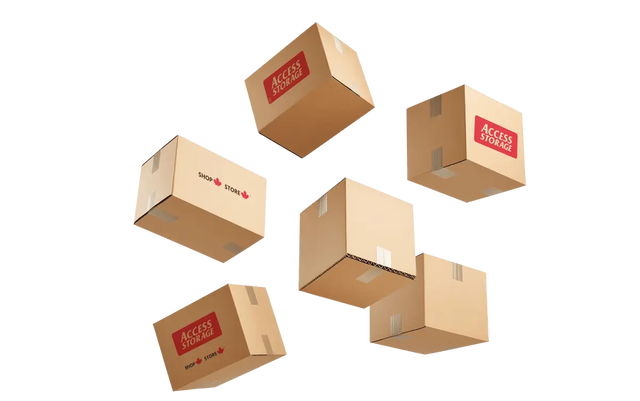 Access Storage – Mississauga 2480 Argentia Rd -BOXES FOR SALE !