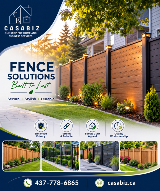 Fence Work/Outdoor Projects