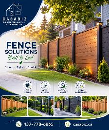 Fence Work/Outdoor Projects