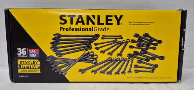 (N9749137) Stanley STMT72154 36 Piece Combination Wrench Set