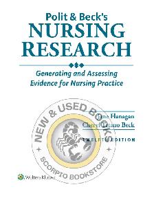 Polit and Beck's Nursing Research 12th edition 9781975223809