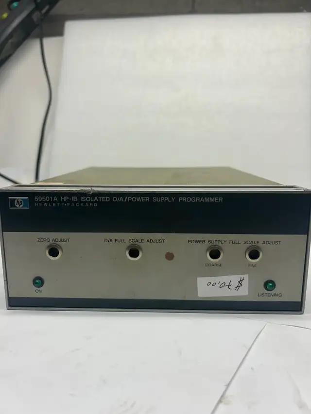 Vintage HP 59501A HP-IB Isolated D/A Power Supply Programmer