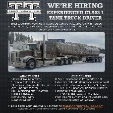 Class 1 Tank Truck Driver