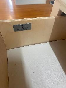 White Bedside Table - Photo 3