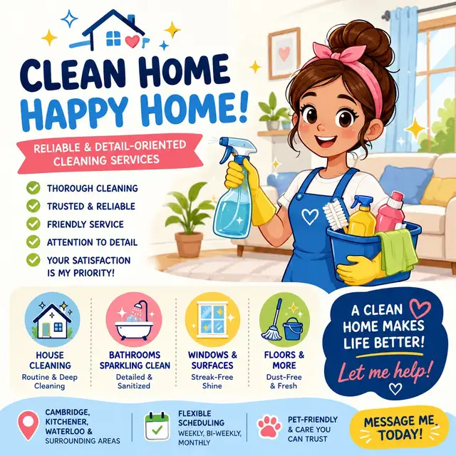 HOUSE/ OFFICE CLEANING