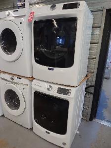Maytag '27' White Front Load Washer / Dryer Set on Sale‼️ - Photo 2