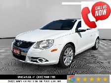 2010 Volkswagen Eos Comfortline Apple CarPlay Backup Cam Leather