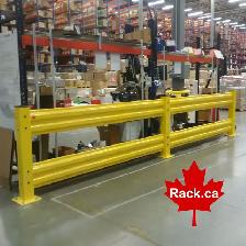 Pallet Racking protection - guards and safety rails. - Photo 5