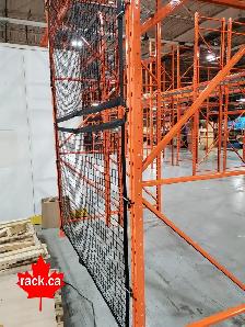 Modular safety netting for pallet racking  RediRack or tear drop - Photo 3