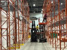 Used RediRack pallet racking frames 48" Deep. Like new. - Photo 4
