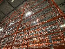 used pallet racking frames 26' tall x 48' deep - Photo 2