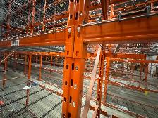 used pallet racking frames 26' tall x 48' deep - Photo 3