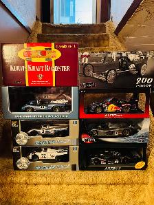 1:18 SCALE DIECAST RACE CARS
