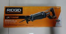 New! RIDGID 18V Octane Brushless Reciprocating Saw R8643B