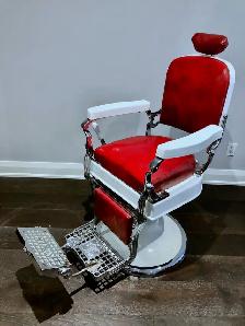 Koken Vintage Barber Chair All Original - Photo 2