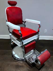 Koken Vintage Barber Chair All Original - Photo 3