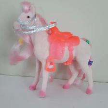 BEAU CHEVAL NEUF ROSE UNIQUE SUPER-SOUX DE 6'DE HAUT: $5.00 - Photo 2
