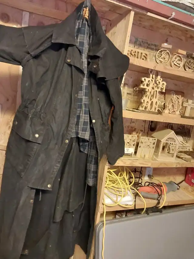 oilskin duster