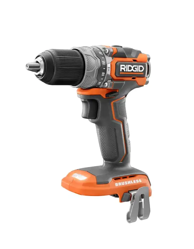 New! RIDGID 18V Brushless Sub-Compact 1/2' Hammer Drill R8711B
