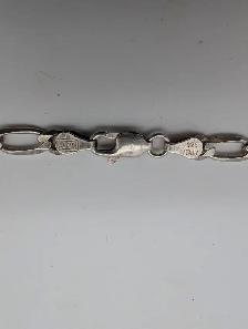 (B6250) Chain .925 Silver 15.3 Grams 20' - Photo 4