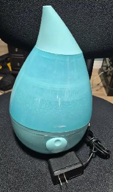 CRANE DROP ULTRASONIC COOL MIST HUMIDIFIER – 1 GAL – TESTED - Photo 2