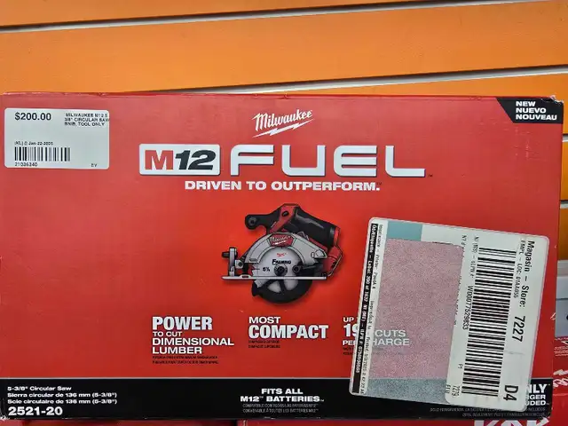 Milwaukee M12 Circular Saw