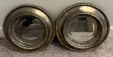 Two Round Porthole Mirrors