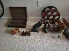 TEAK VARIOUS ITEMS AND EXTRAS