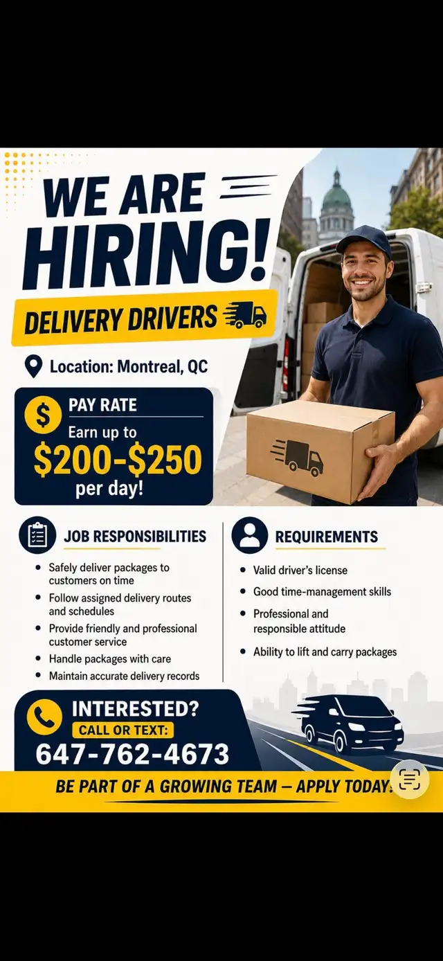 delivery drivers