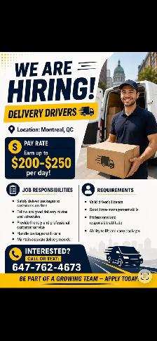delivery drivers