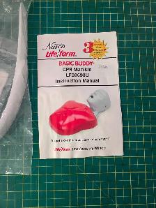 Nasco Lifeform Basic Buddy Training CPR Manikins x 6 W/Bag - Photo 8